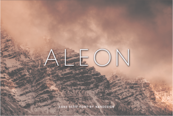 Aleon: A Versatile Sans Serif Typeface for Editorial Design