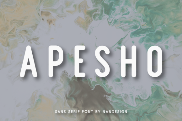 Apesho Font: A Modern Sans Serif for Editorial Design