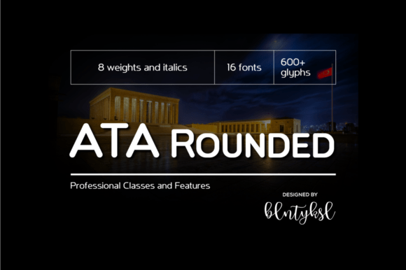 Ata Rounded: A Versatile Typeface for Editorial Design