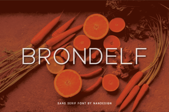 Brondelf Typeface: A Modern Sans Serif for Digital Design