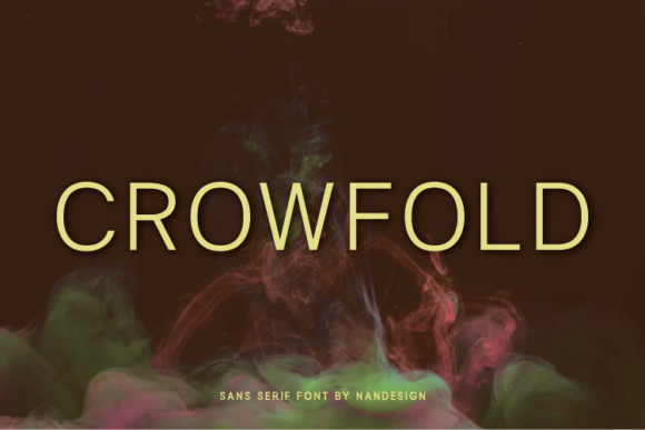 Crowfold Font: A Modern Typeface for Web Design Projects