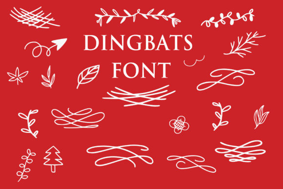 Dingbats Floral: A Creative Typeface for Editorial Design