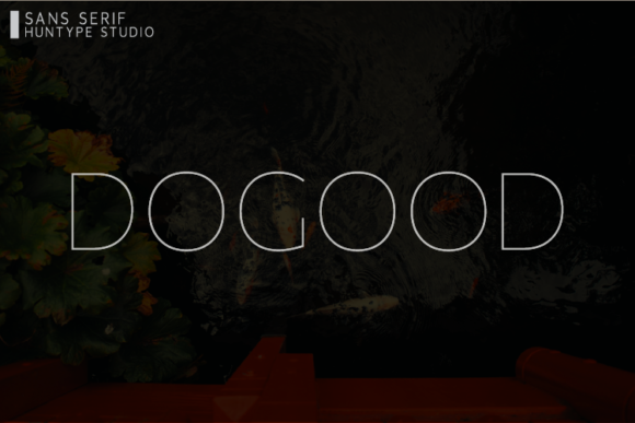 Dogood Font: A Neat and Stylish Typeface for Crafters