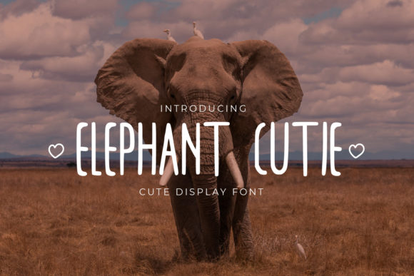 Elephant Cutie: A Premium Sans Serif Typeface for Campaign Design