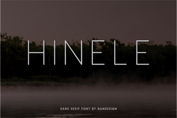 Elevate Your Editorial Design with the Hinele Typeface