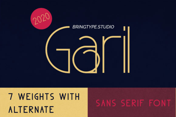 Garil Font: A Modern Typeface for Memorable Marketing