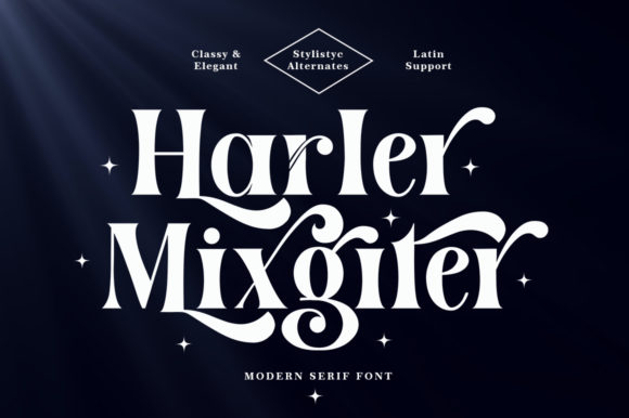 Harler Mixgiter: A Typeface That Elevates Your Brand