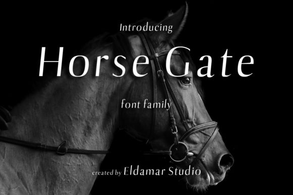 Horse Gate Font: A Modern Typeface for Digital Design