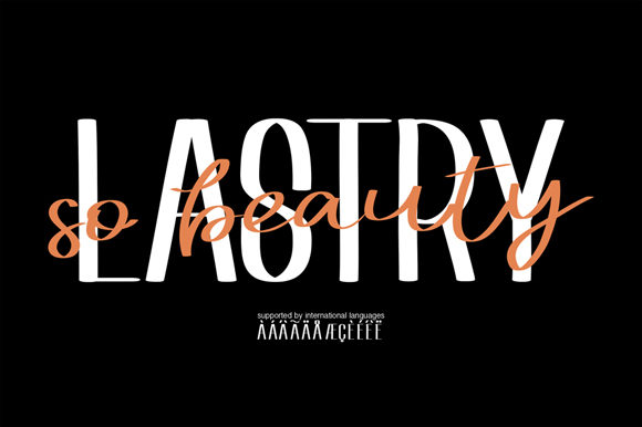 Lastry Font: A Modern Typeface for Strong Branding
