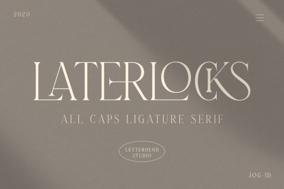 Laterlocks: A Timeless Typeface for Editorial Design