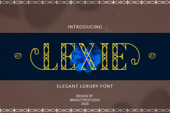 Lexie: A Serif Typeface That Elevates Your Brand's Visual Voice