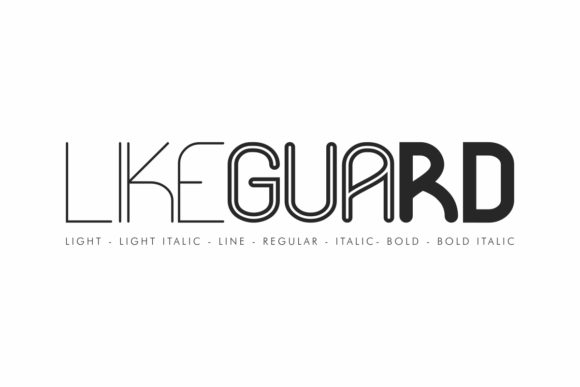 Likeguard Font: A Minimalist Typeface for Modern Marketing