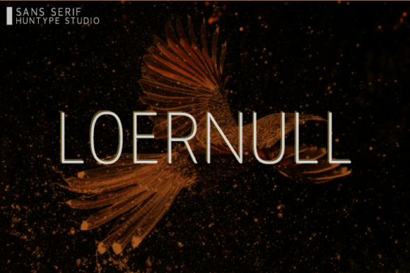 Loernull: A Versatile Sans Serif Typeface for Editorial Design