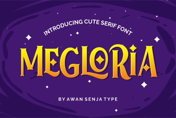 Megloria: A Magical Serif Font for Creative Makers