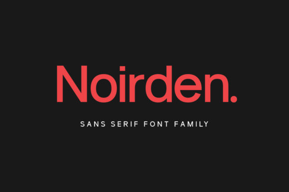 Noirden Font: A Polished Touch for Small Business Branding