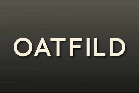 Oatfild: A Modern Sans Serif Font for Digital Branding