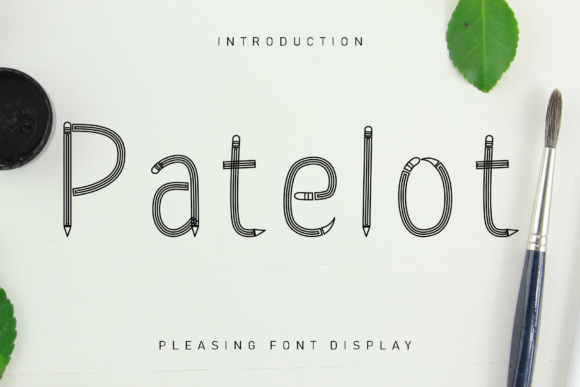 Patelot Font: A Creative Typeface for Makers and Designers