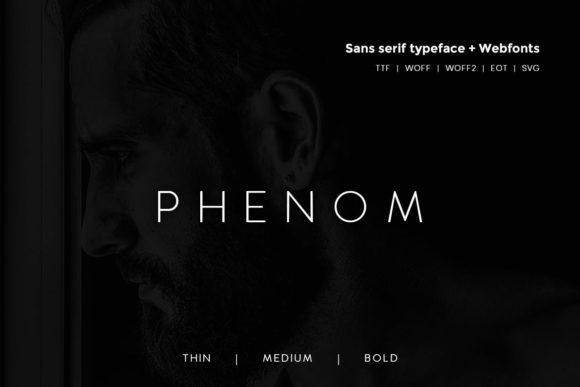 Phenom Font: A Clean Typeface for Digital Branding