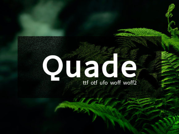 Quade Font: A Versatile Typeface for Craft and Branding