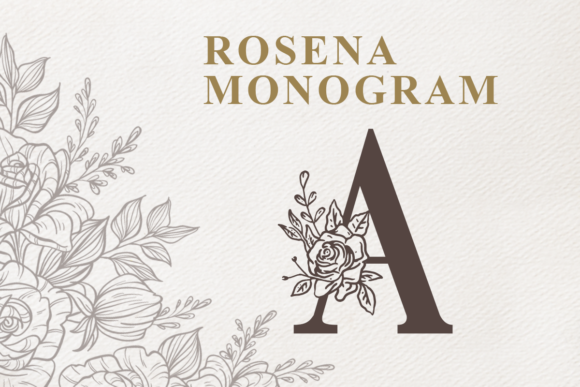 Rosena: A Romantic Typeface for Editorial Design