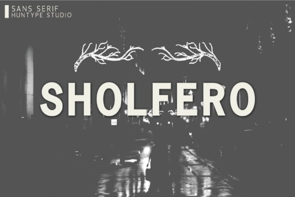 Sholfero Typeface: A Bold Choice for Branding Projects