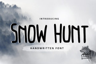 Snow Hunt: A Playful Typeface for Editorial Creativity