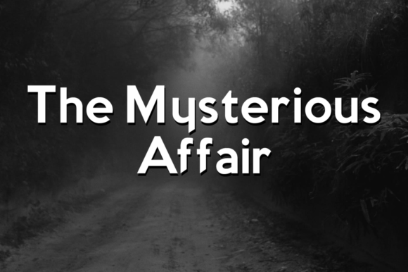 The Mysterious Affair Family: A Typeface for Editorial Clarity
