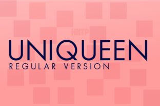 Uniqueen: A Premium Sans Serif Typeface for Memorable Brand Content
