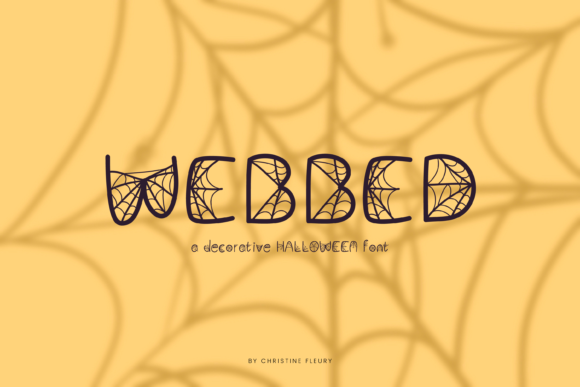 Webbed: A Playful Typeface for Creative Projects
