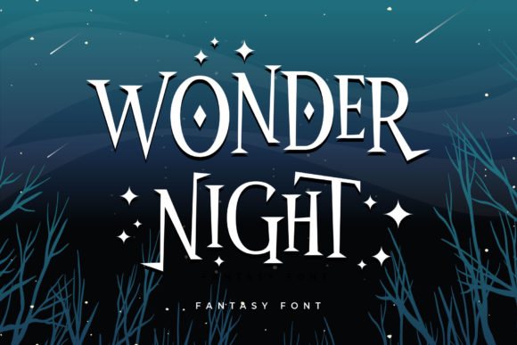 Wonder Night Typeface: A Magical Serif for Web Design